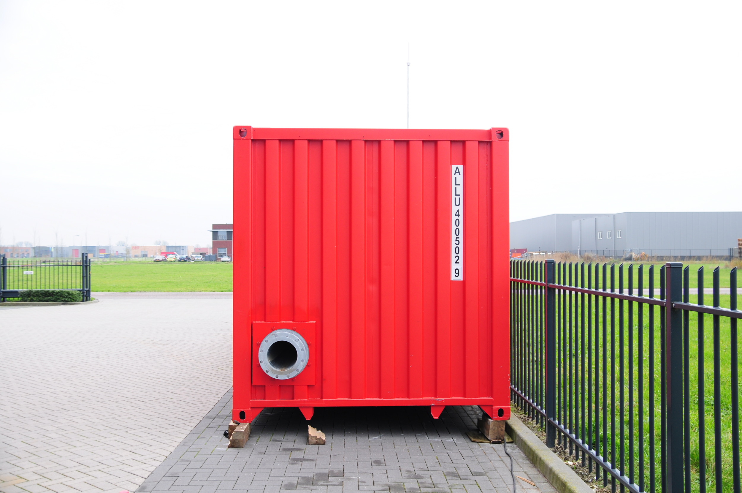 InnovDos systeem in 40ft container