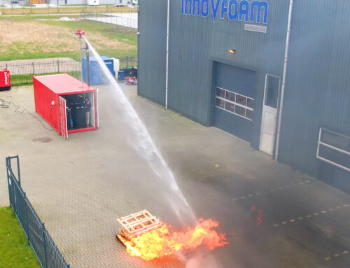 InnoVfoam News: fire protection solution for recycling companies